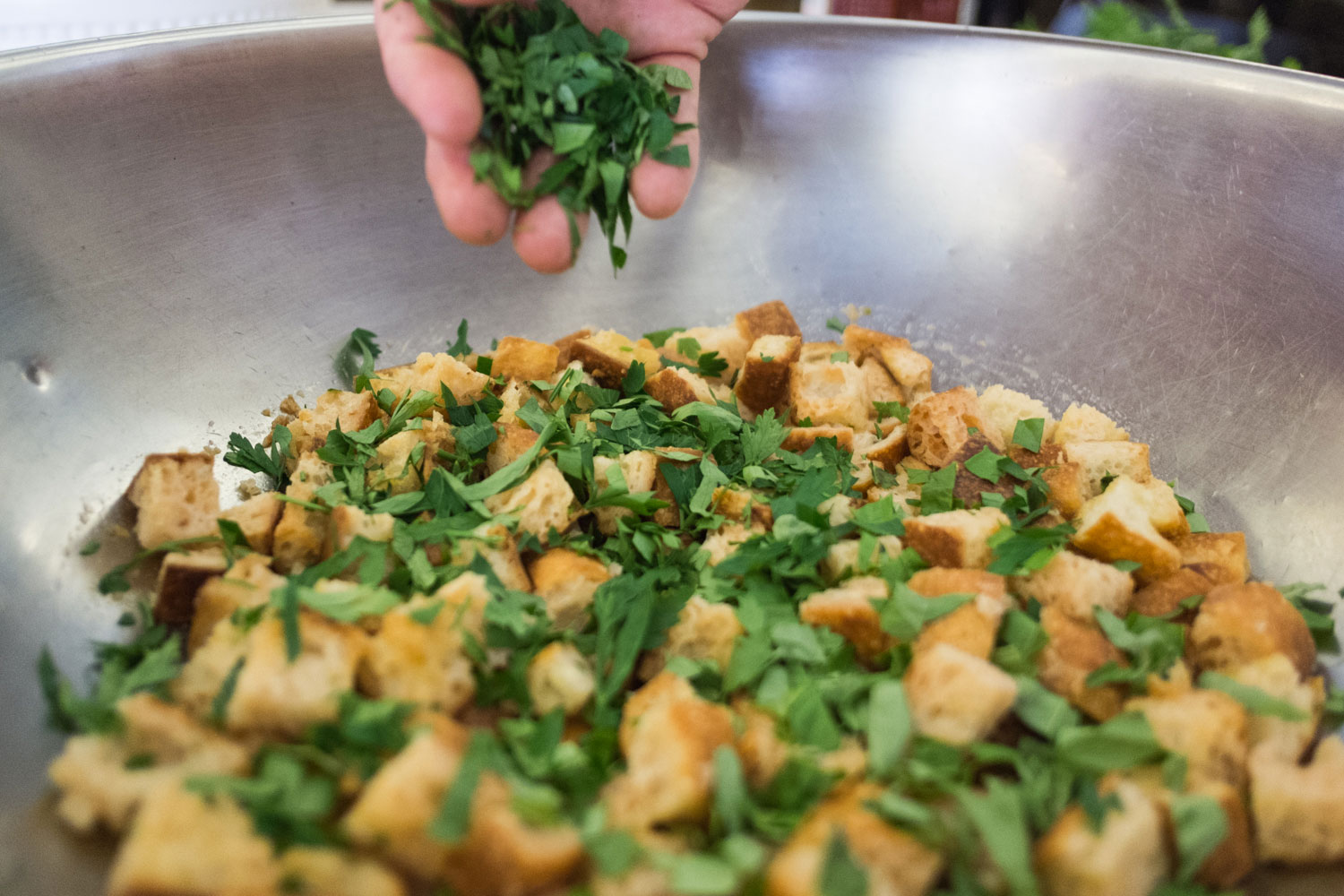 Roasted Vegetable Panzanella Salad Recipe