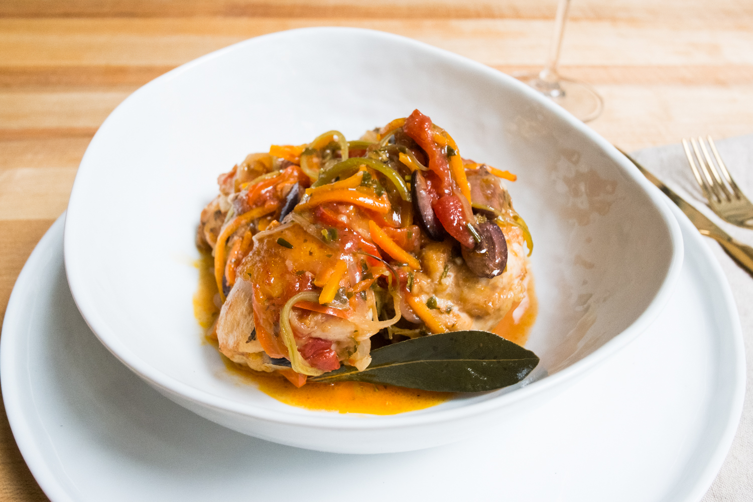 CHICKEN ALLA CACCIATORE