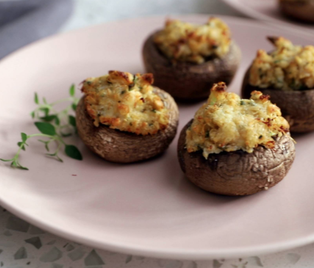 baked portobello mushrooms