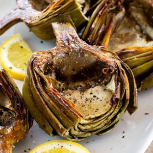 Roasted Baby Artichokes