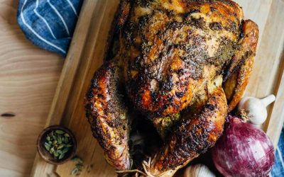 Spicy Marinated Roasted Turkey Breast