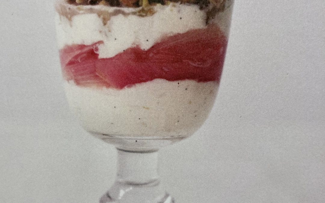 Gingered Rhubarb and Mascarpone Parfait
