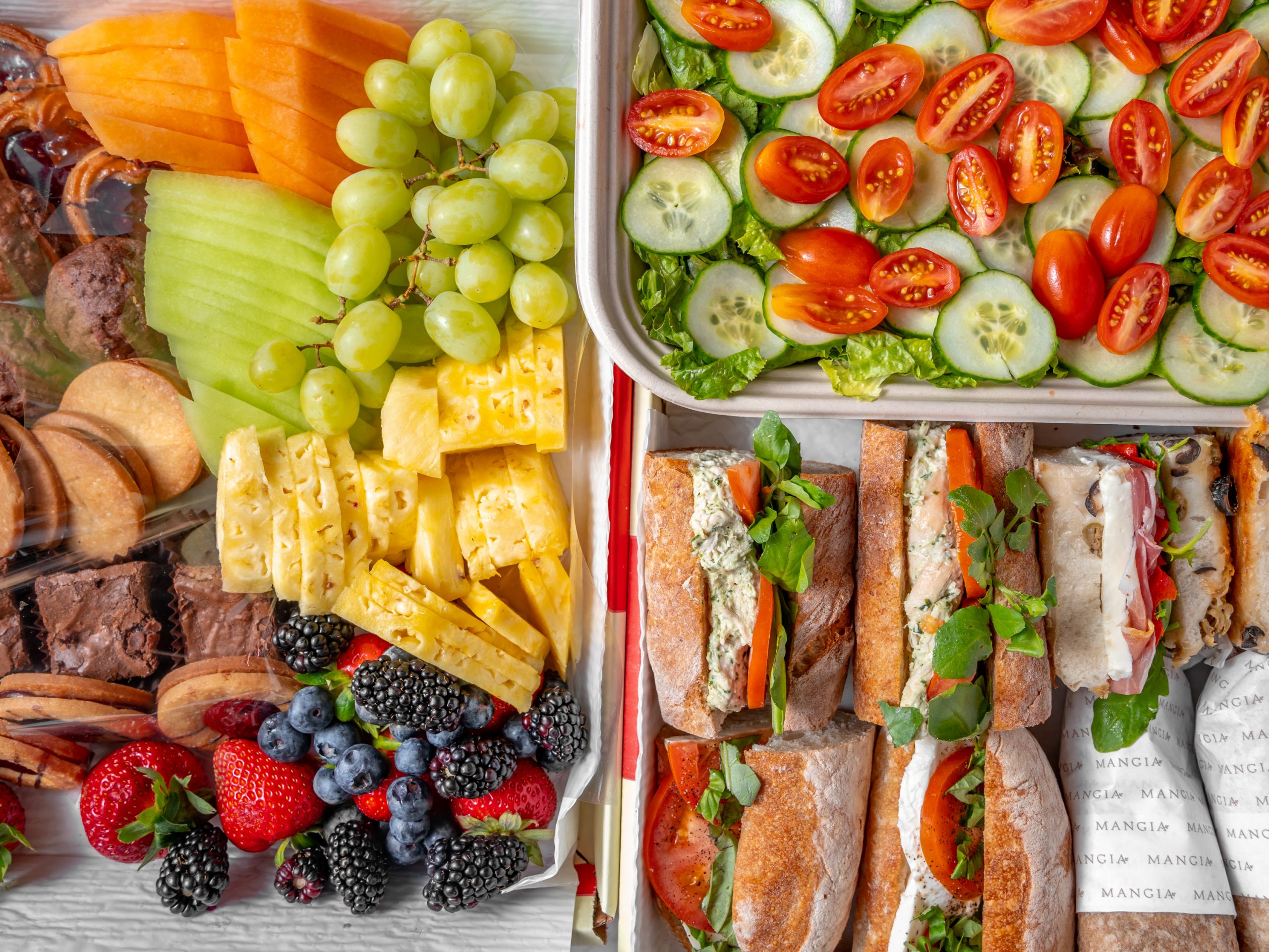 Sandwich Lunch Prix Fixe with Fruit