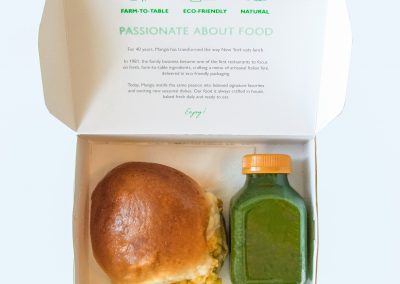 Breakfast Sandwich Box by Mangia