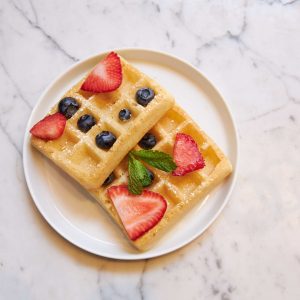 Mini waffles (2pcs)